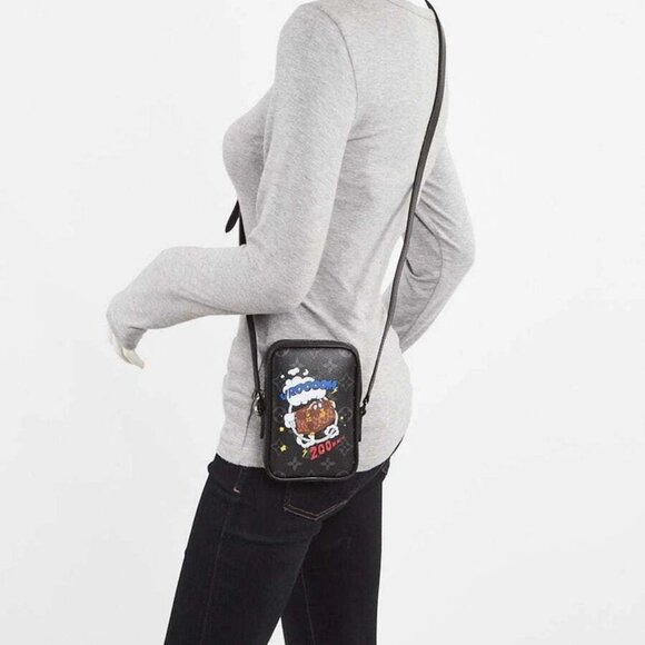 Louis Vuitton Monogram Eclipse Canvas Danube PPM Bag - Picture 2 of 9